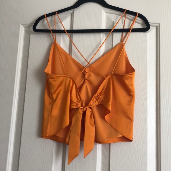 Satin Crop Top - Picture 2 of 2